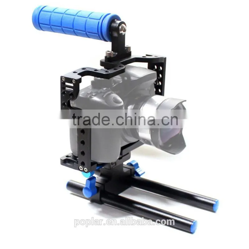 POPLAR New camera cage dslr cage camera cage for dslr stabilizer camera accessory