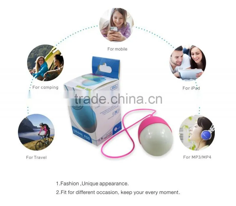 Promotional gift Mini Portable Wireless Bluetooth Speakers with LED light