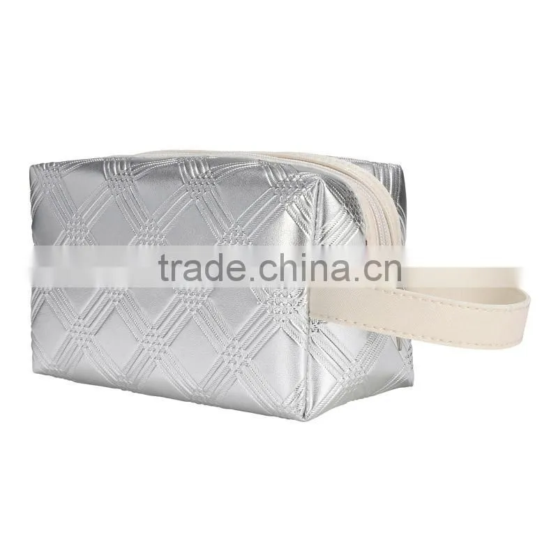 Large capacity pillow type cosmetic bags clear plastic cosmetic bags