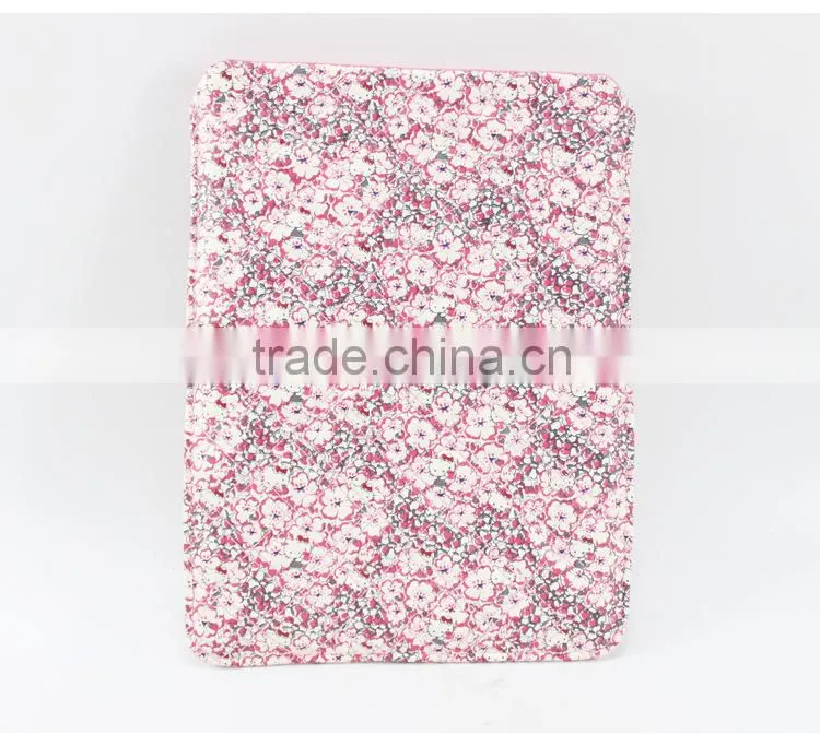 2015 floral pink cartoon laptop and tablet bag