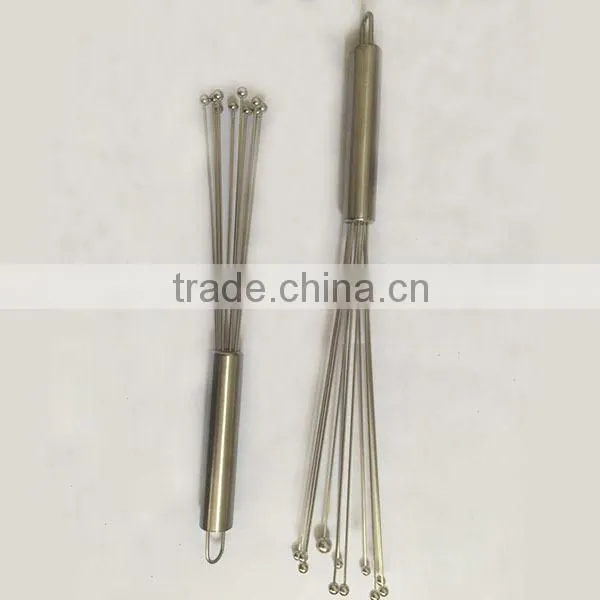 Amazon Hot New Model 12inch manual stainless steel ball egg whisk kitchen whisk tools egg beater
