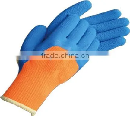gardening used latex coated hand job gloves manufacturer in china