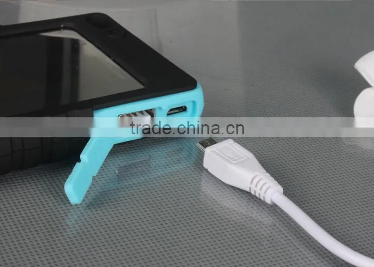 promotional gift 6000mah power bank with advertisement for travel