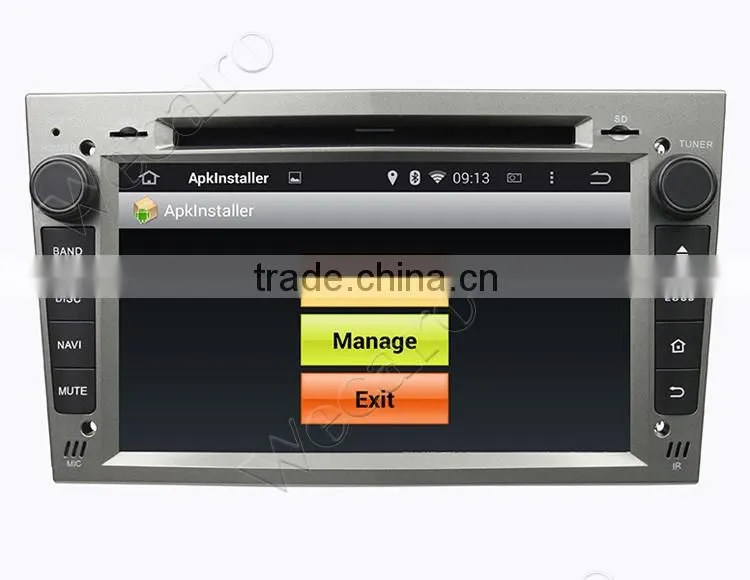 WECARO 2 Din 3G Dvd Gps Radio Pure Android 4.4.4 Car navigation for Opel Astra j 2004 - 2009