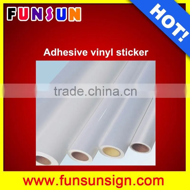 white printing self adhesive vinyl,adhesive vinyl printing