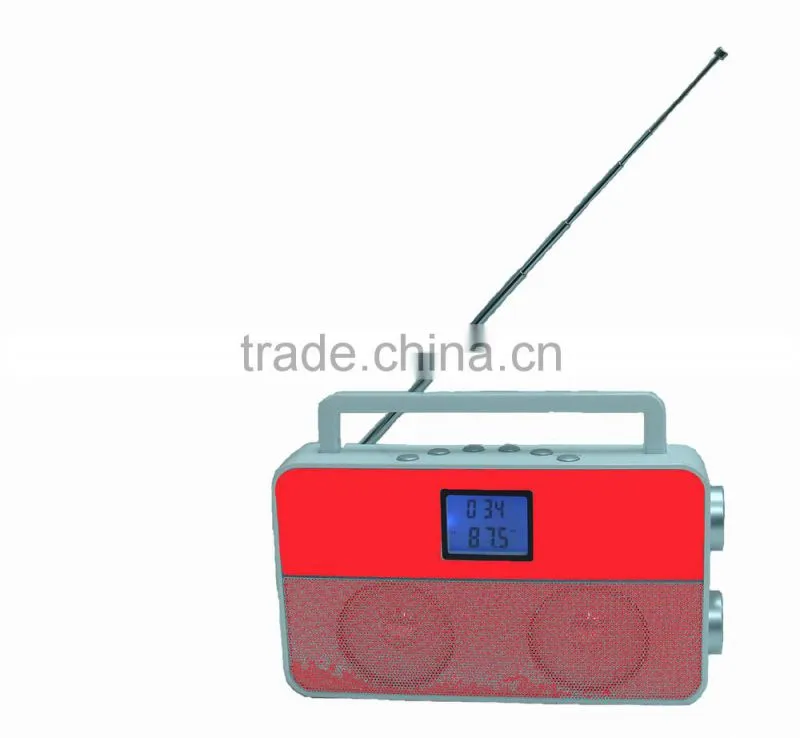 2015 New Exclusive Color Music Box PLL Portable Radio