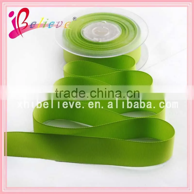 Wholesale DIY accessories boutique solid 7/8 grosgrain ribbon