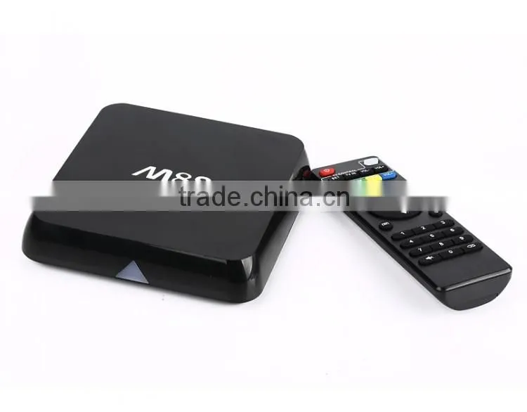 Bluetooth 4.0 Quad Core WiFi Internet M8S Smart OTT Android TV Box