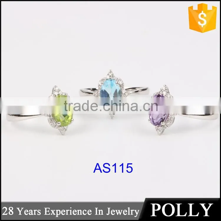 EU/US 6mm 10mm size Womens ring Solid 925 Sterling Silver ring CZ Micro Paved wholesale fashion Engagement Ring