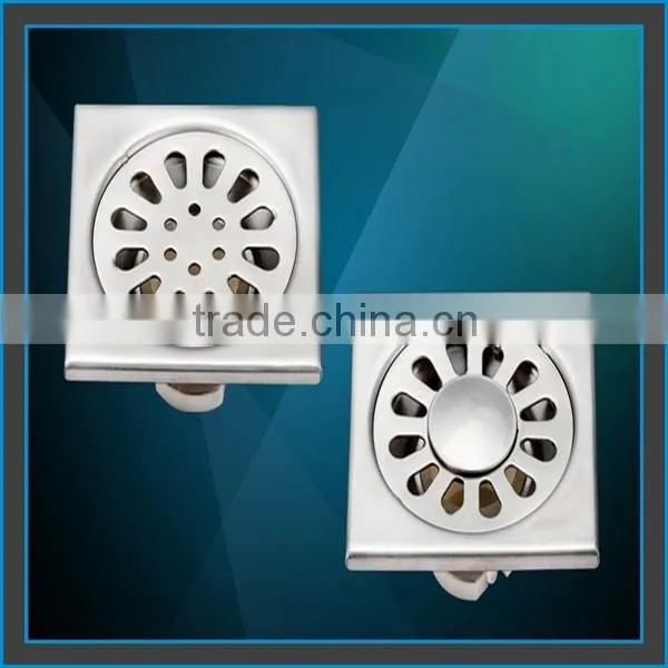 customized Unique and exquisite exquisite new type stainless steel floor trap drains
