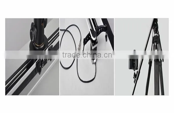 Commlite Electronic Video stabilizer Video Slider with Ball-bearing 120cm