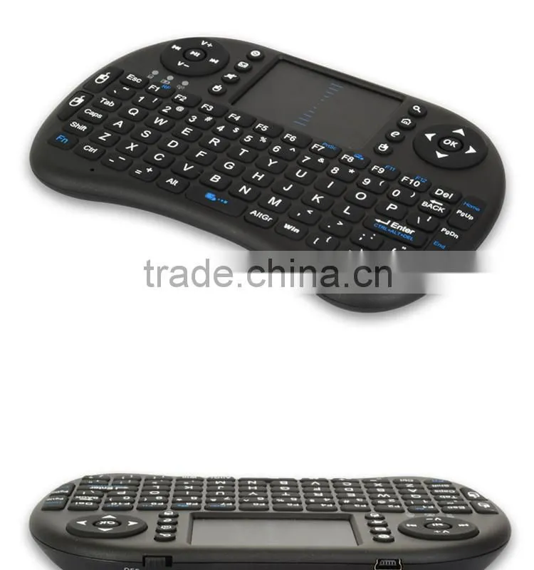 Low cost best seller wireless flexible keyboard & mouse with touch pad