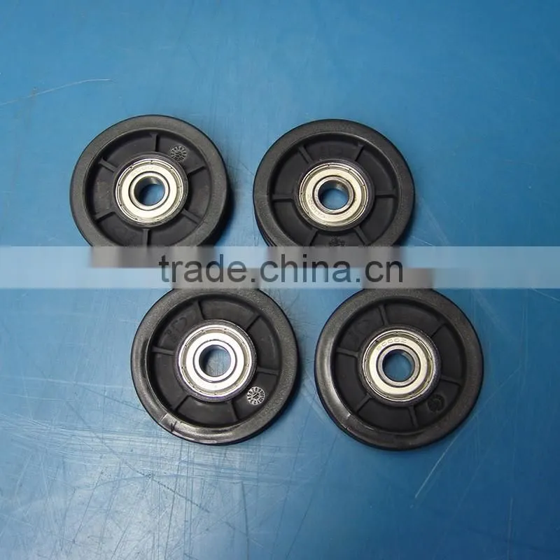 high quality ang widely used nylatron66 sheave nylon pulley