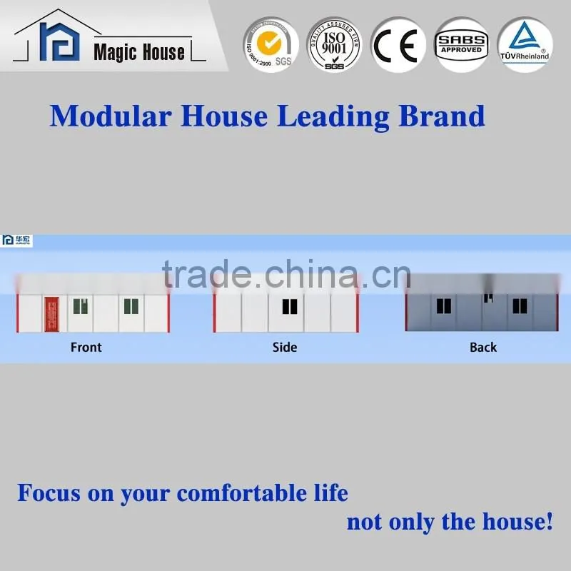 Easy assembly green house prefabricated mobile home house