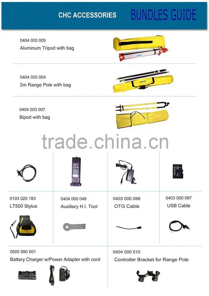 GPS Survey instrument tribrach adapter for pole and tripod