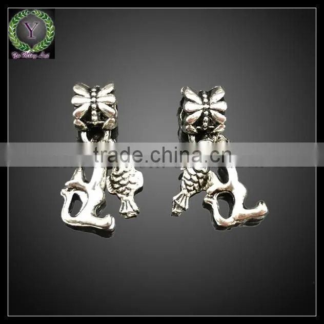 Fish And Fishing Rod Shaped Pendant alloy pendant for necklace Best Quality Pendant