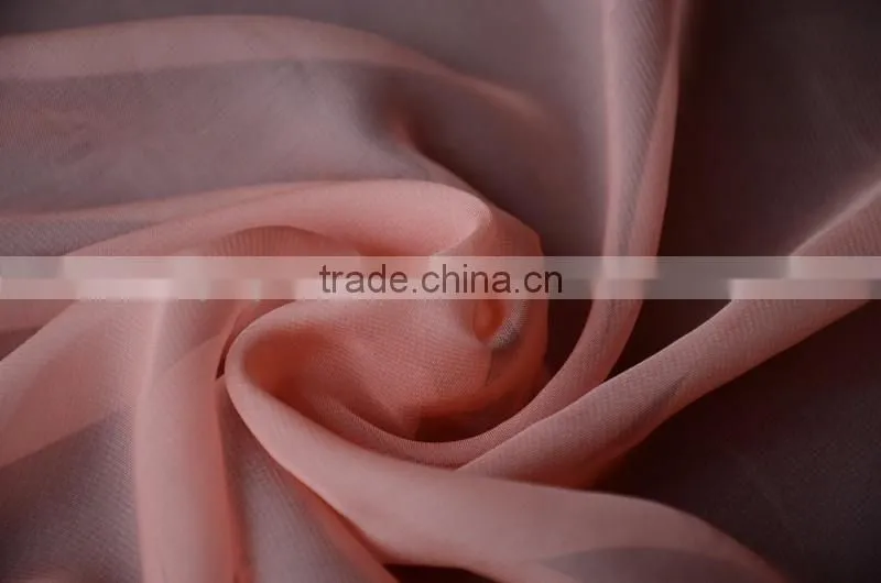 30D shimmer chiffon fabric for fashion girl dress