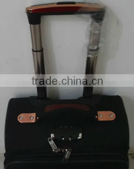 Best design aluminum trolly business luggage bag for travel