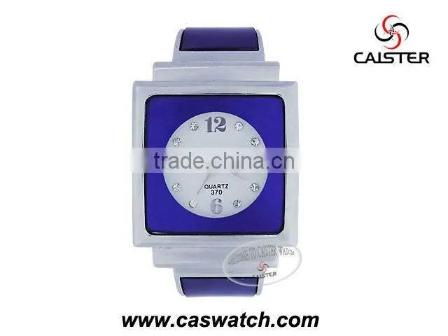 Big square men watch with alloy chain
