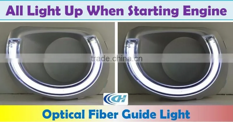 High Quality FOR SSUBARU OUTBACK With Fog Lamp Cover Daytime Running LIGHT