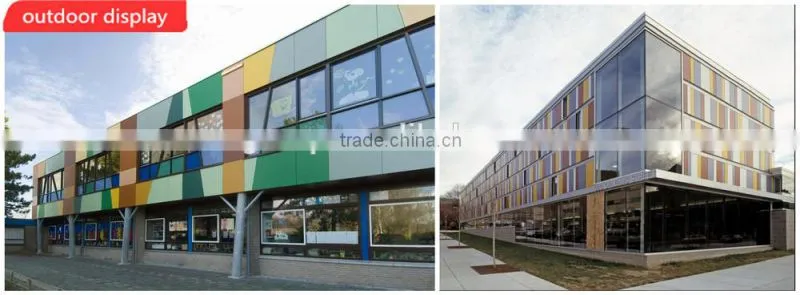 4*0.06*0.06mm broken PE aluminum plastic composite panel decorative material