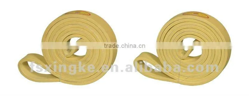 480'C kevlar flat conveyor belt for aluminium extrusion