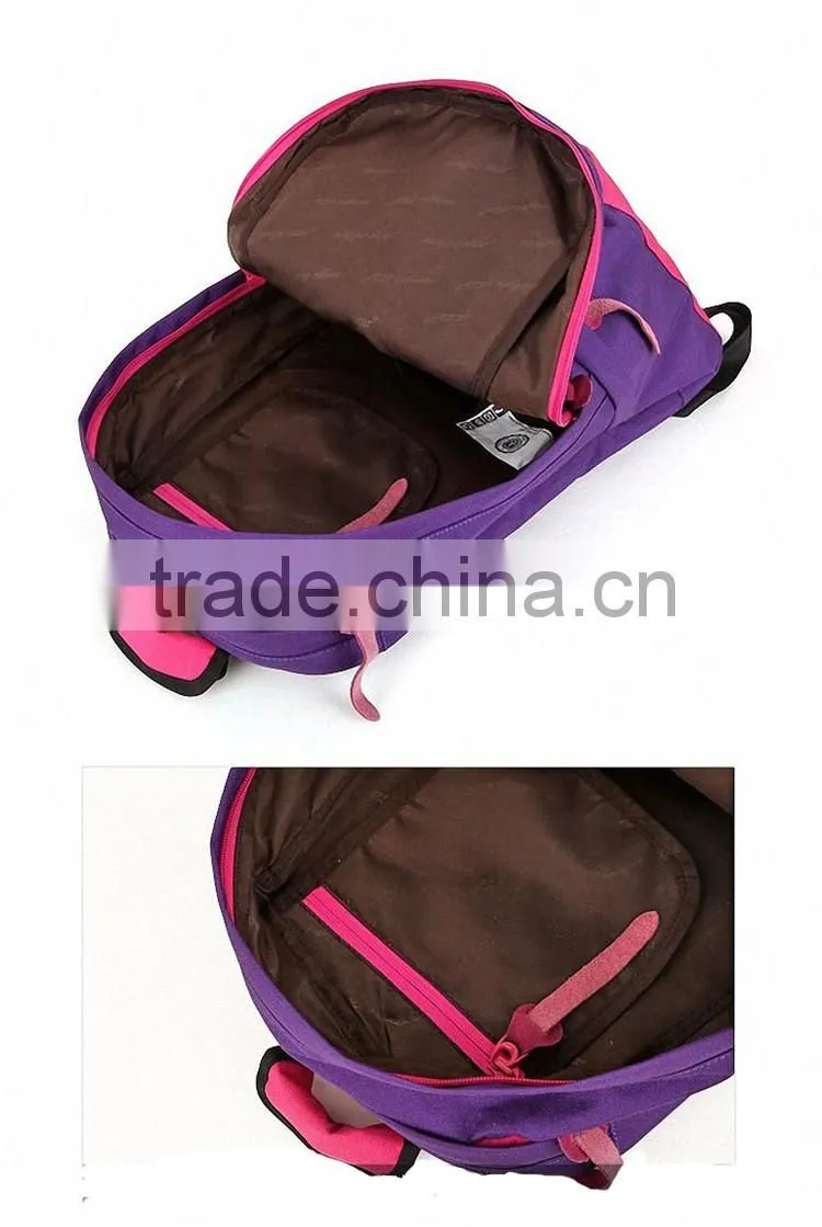 China alibaba wholesale korea style Pure color travel bag backpack fashion Student backpack