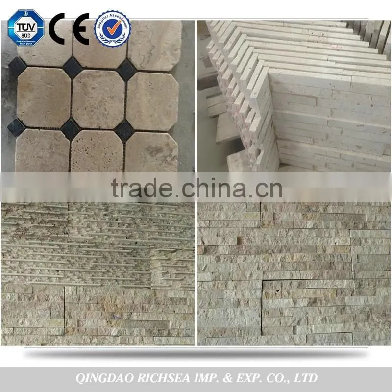 Dark color 60*60 travertine tiles