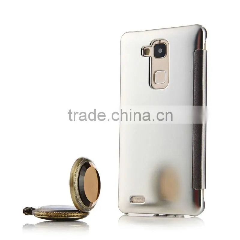 Hot selling cheap price window view smart cover case for Huawei Ascend Mate 7