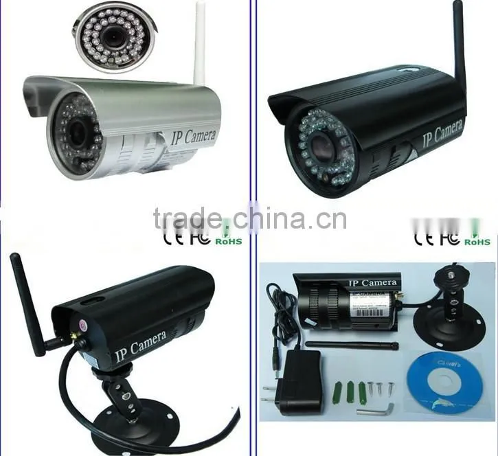 Outdoor Use Waterproof Wireless IR Day Night Vision WIFI IP Bullet CCTV Camera COMS 11