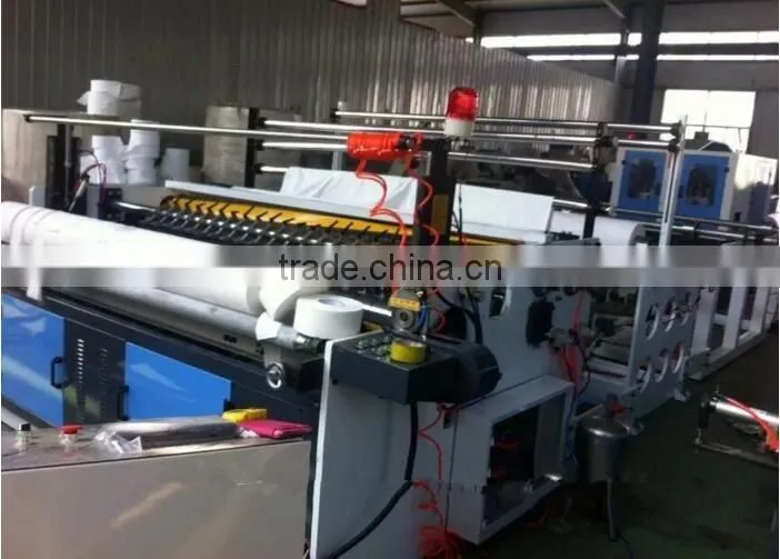Toilet tissue rolling paper making machine,toilet paper processing machinery