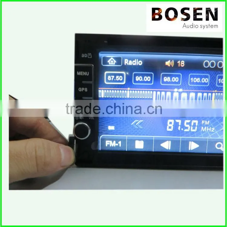 car dvd player with Navigation system wholesale price 6.2 inch touch screen
