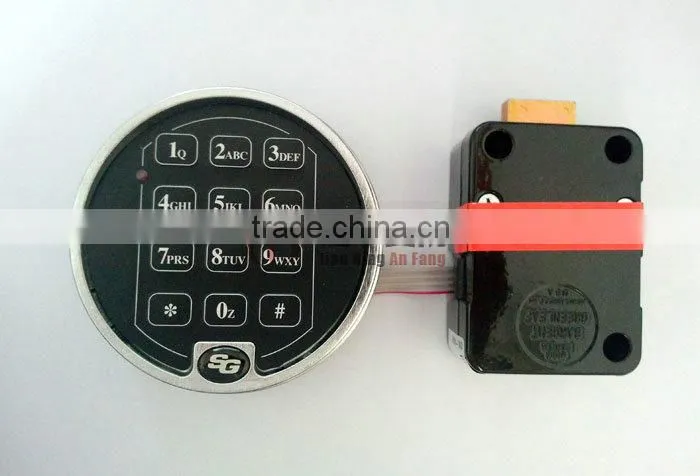 wholesale alibaba UL listed Keyless Entry Electronic Keypad Lock SG6123/6124 for safe box/ vault/ bank