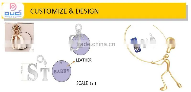 Metal zinc alloy hanging plating color bag accessories square adjusting buckle