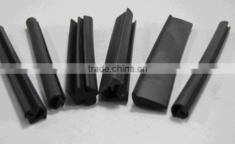 Glass window seal strip