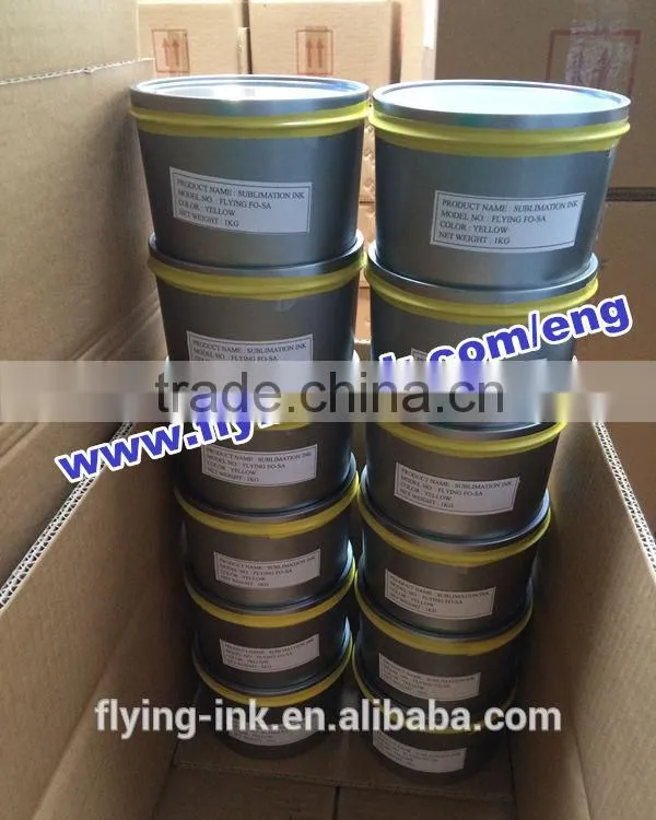 Bright and fastness Sublimation ink for offset transfer