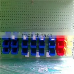 Plastic storage boxes for warehouse spare parts