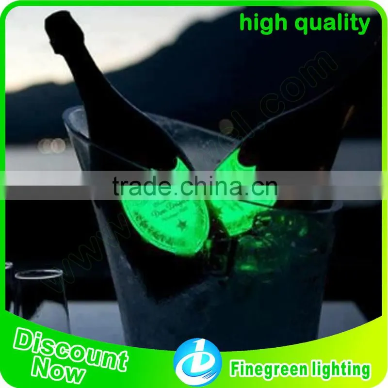2014 Top quality Newest d2015 design High Brightness EL Bottle Label,Flash Wine Label,Flashing bottle label