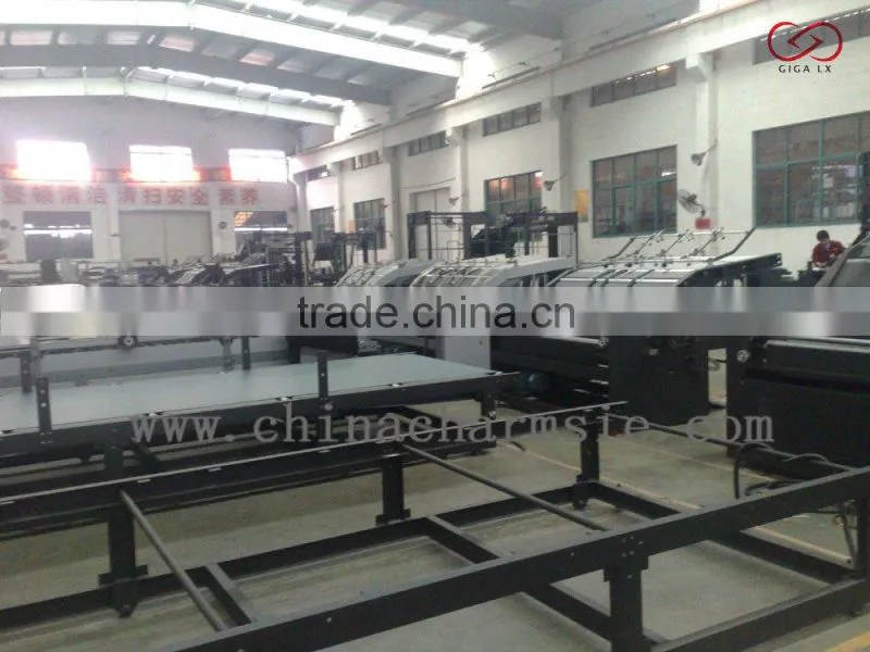 GIGA LXFMZ Fully Automatic Paper Flute Cardboard Laminating Machine Price Good