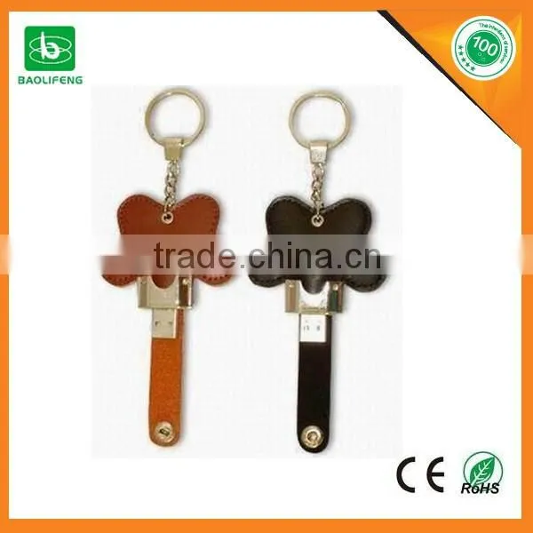 free samples usb flash drive key chain usb flash drive leather