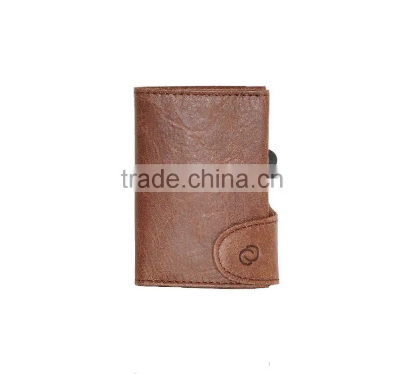 Small memos clip cardholder photo stands aluminum brown