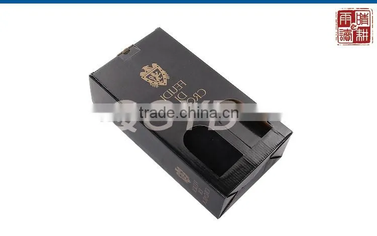 manufacturer custom wine glass cardboard gift box