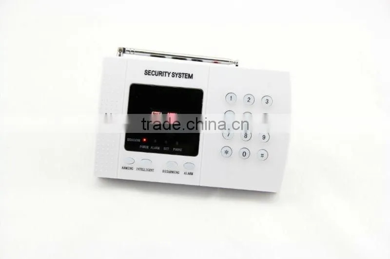 universal wireless safety alarm kit for home, support 3 modes for each zone