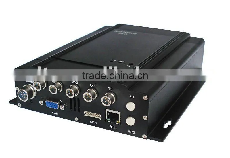 4 channels H.264 full D1 Hisilicon 3515 based mobile dvr with GPS, Wi-Fi option