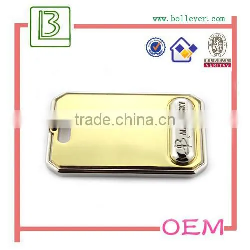 3d metal letter embossed logo