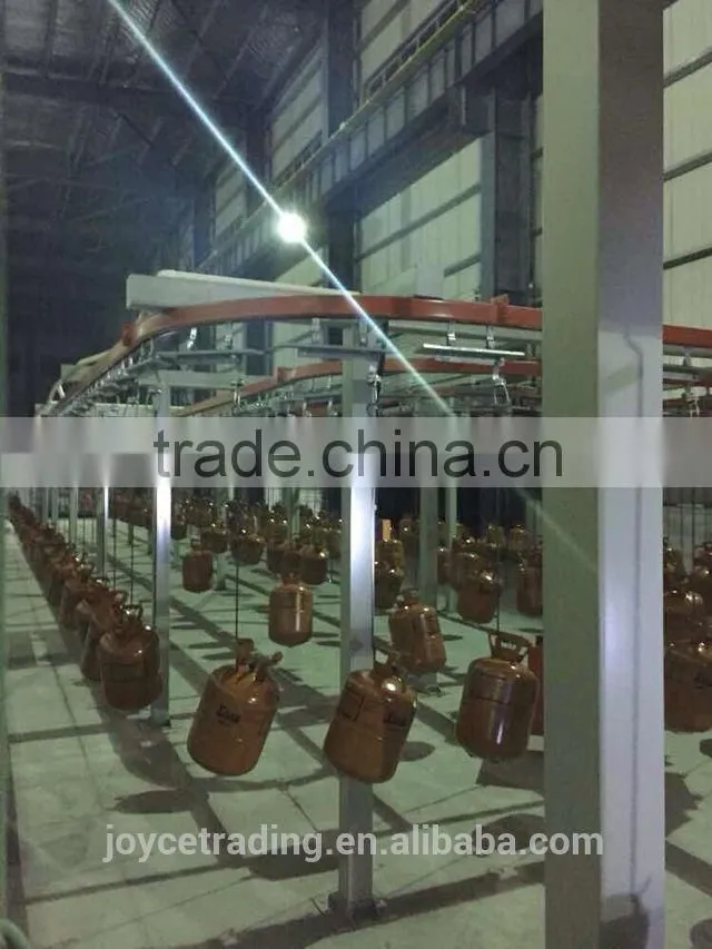 Steel door powder coating production line