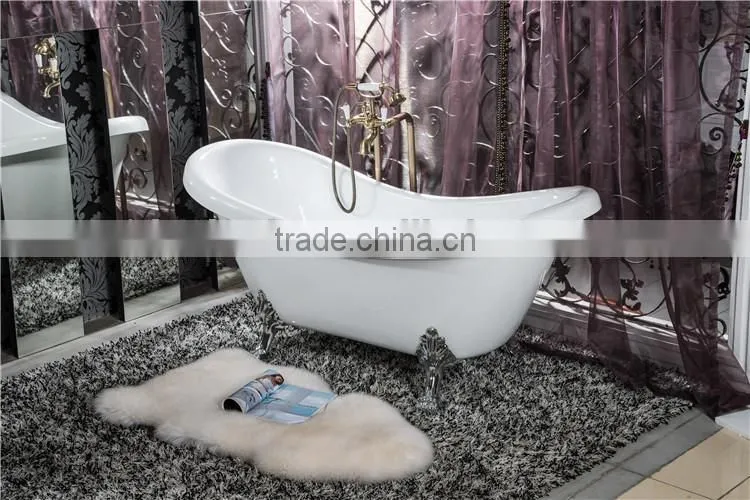 SUNZOOM plastic anti slip bathtub,custom size bathtub,free standing bath tubs