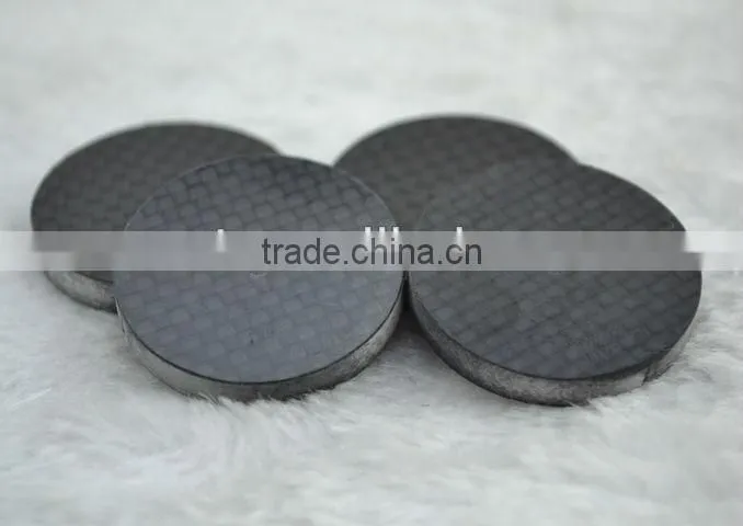 Carbon Fiber Speaker Spike Pad Base Stand Protective Black Gray