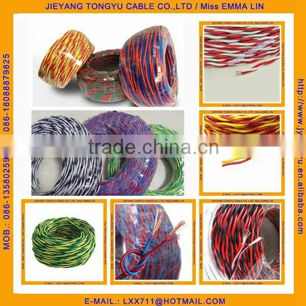 Good quality Twined Cable Wire Twist Speaker Cable