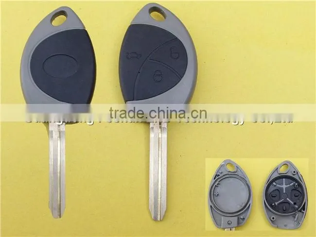 New style car remote key blank with 3 buttons for Toyota key shell blank fob case